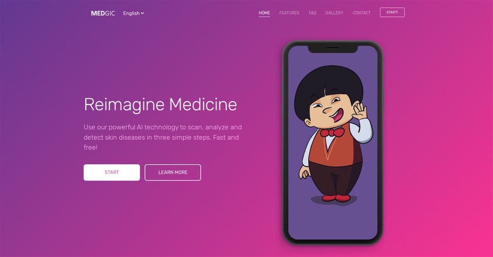 Приложение искусственного интеллекта Medgic