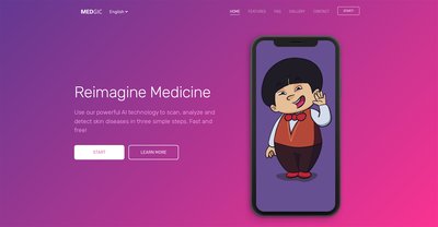 Приложение искусственного интеллекта Medgic