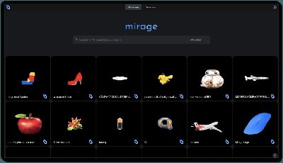 Mirage - 3d-прототипирование на базе искусственного интеллекта