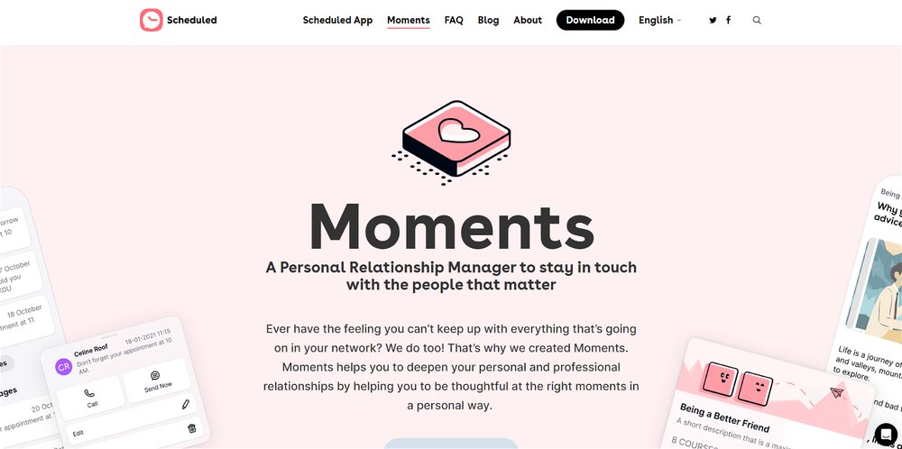 Приложение искусственного интеллекта Moments