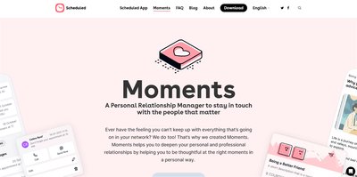 Приложение искусственного интеллекта Moments