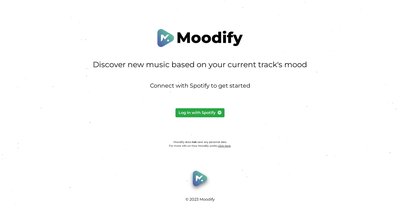Приложение искусственного интеллекта Moodify