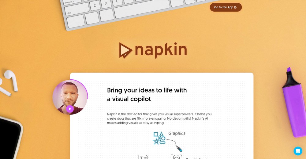 Приложение искусственного интеллекта Napkin