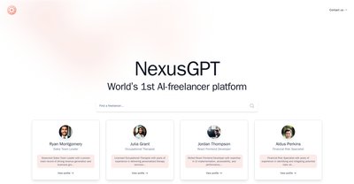 Приложение искусственного интеллекта NexusGPT