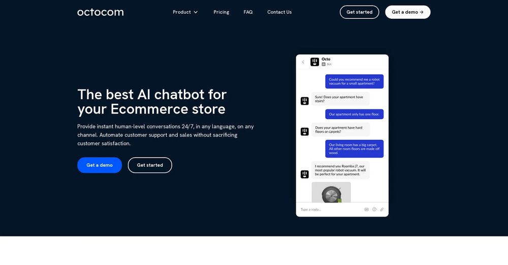 Приложение искусственного интеллекта Octocom
