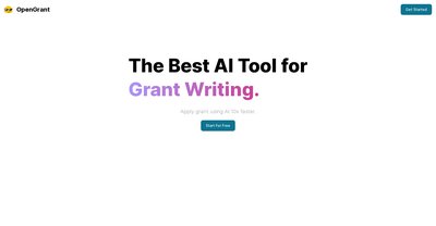 Приложение искусственного интеллекта OpenGrant
