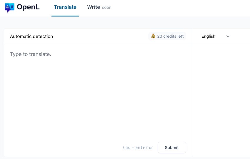 OpenL - инструмент для перевода