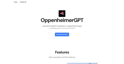 Приложение искусственного интеллекта OppenheimerGPT