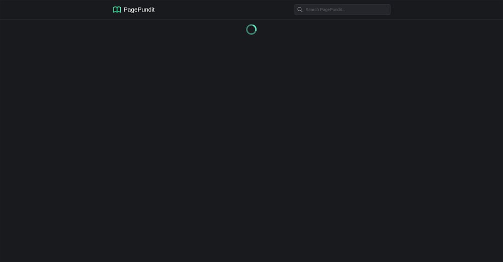 Приложение искусственного интеллекта PagePundit