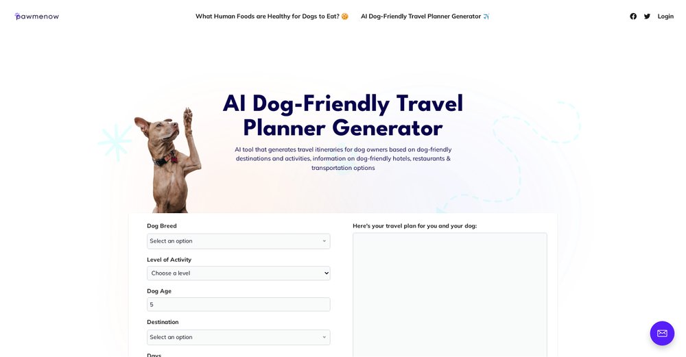 Приложение искусственного интеллекта Pawmenow
