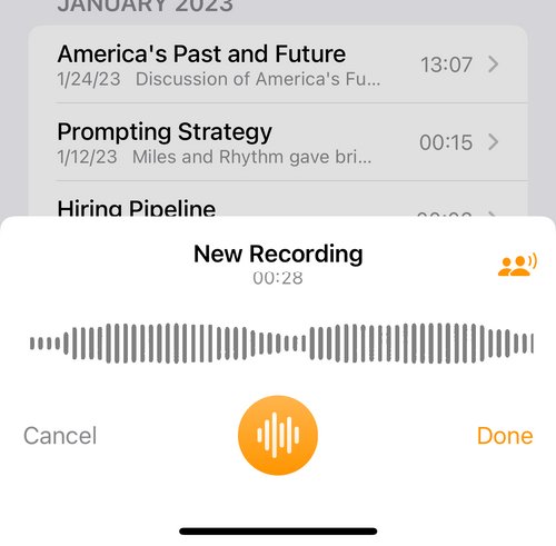 Paxo - приложение для ios, генерирующее заметки о встречах