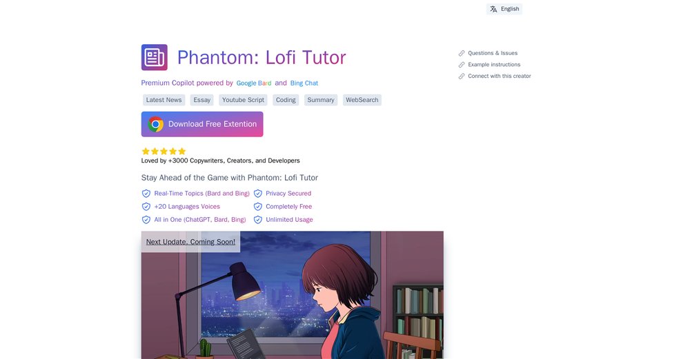 Приложение искусственного интеллекта Phantom