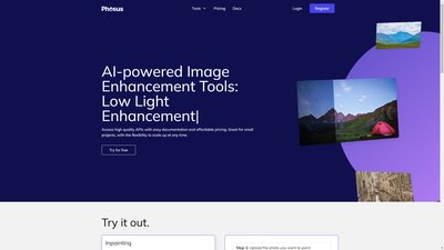 Phosus - инструменты улучшения изображения на базе искусственного интеллекта