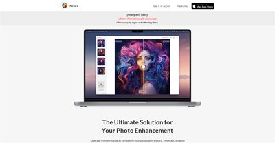 Приложение искусственного интеллекта Pictura