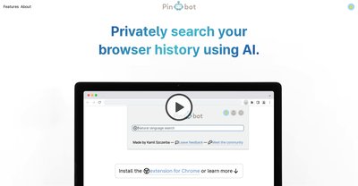 Приложение искусственного интеллекта Pinbot