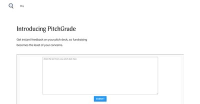 Приложение искусственного интеллекта Pitchgrade