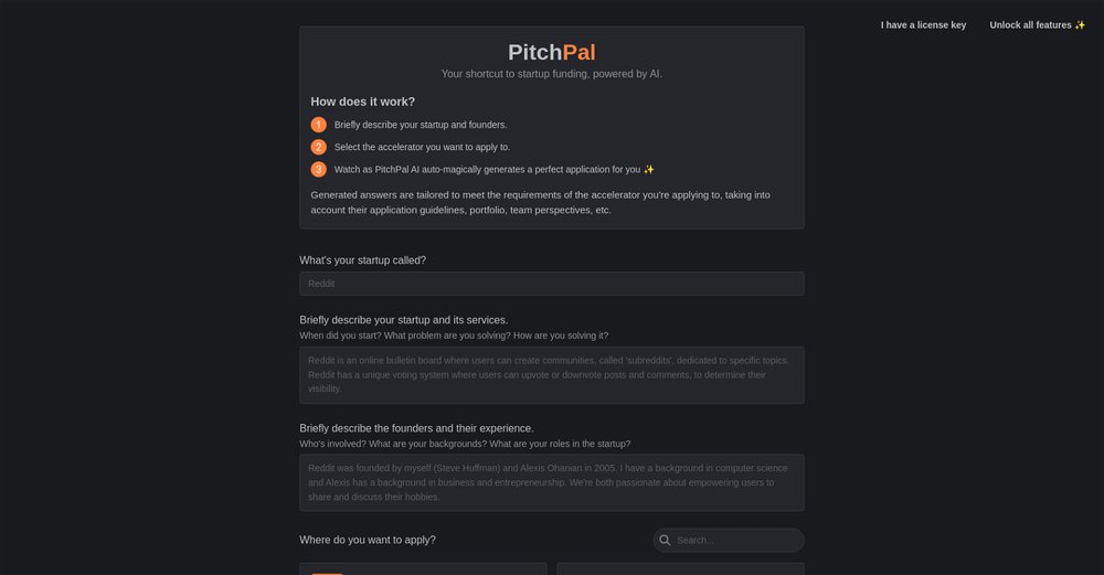 Приложение искусственного интеллекта PitchPal