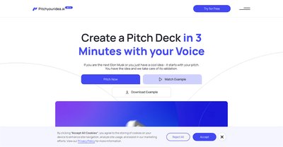Приложение искусственного интеллекта Pitchyouridea