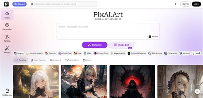 Приложение искусственного интеллекта PixAI Art