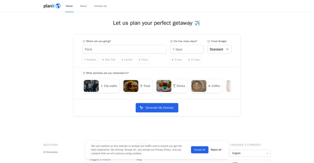 Приложение искусственного интеллекта Planit Earth