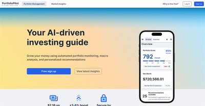 Приложение искусственного интеллекта Portfolio Pilot