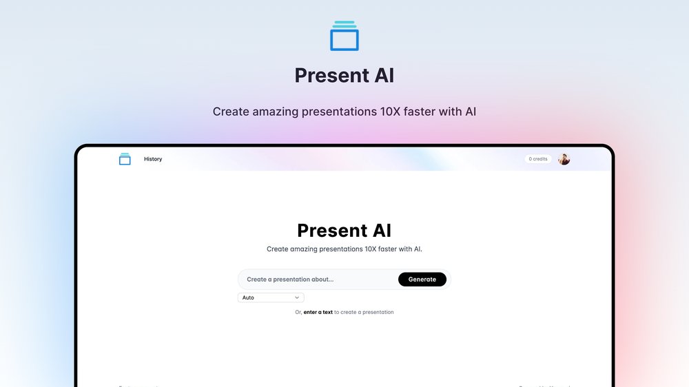Present AI - генератор слайд-презентаций