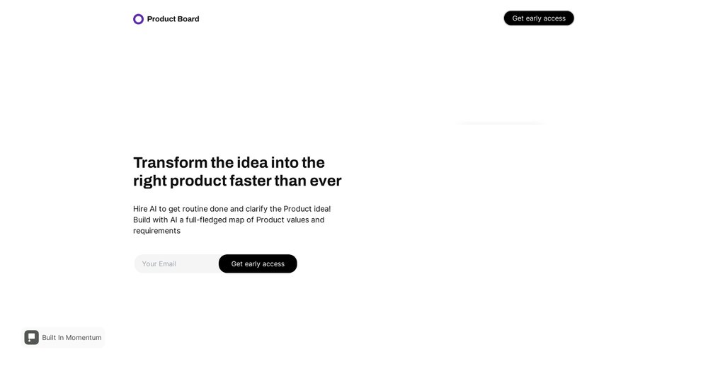 Приложение искусственного интеллекта Product Board
