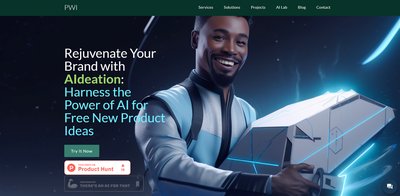Приложение искусственного интеллекта Product Ideas Service by PWI