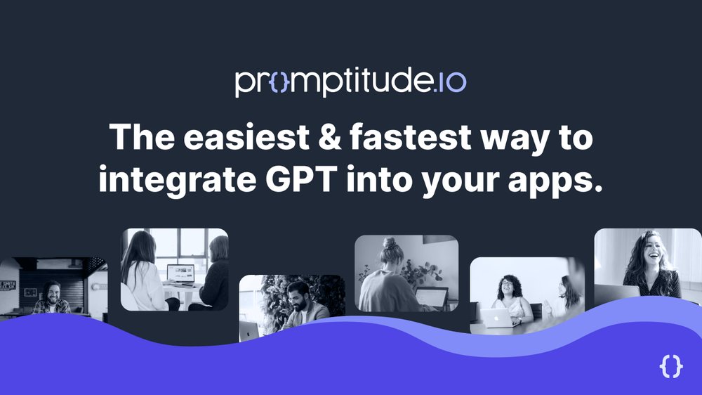 Promptitude.io - инструмент для интеграции gpt с библиотекой подсказок
