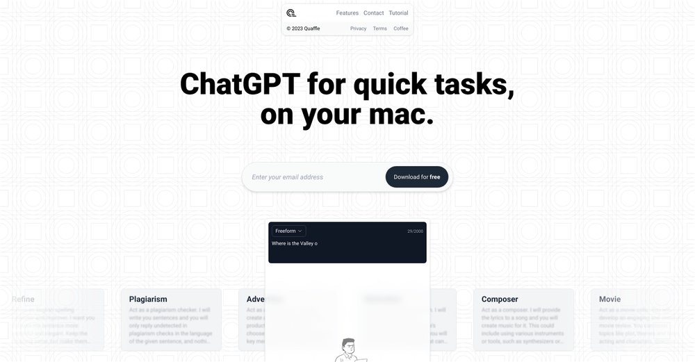 Приложение искусственного интеллекта Quaffle