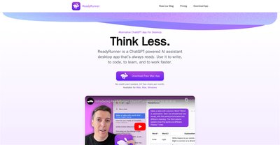 Приложение искусственного интеллекта Readyrunner
