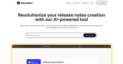 Приложение искусственного интеллекта Releasesnotes