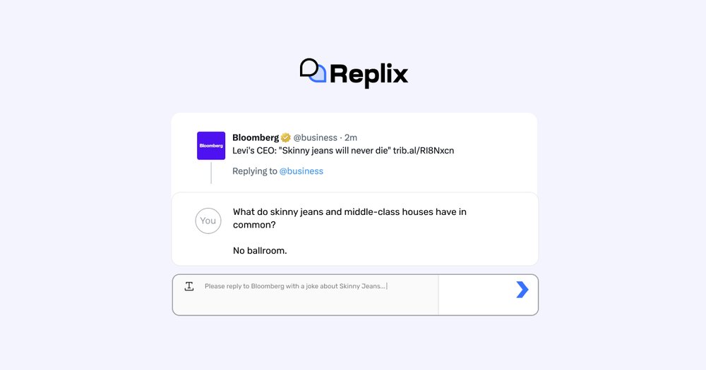 Replix.ai - расширение браузера как набор контента