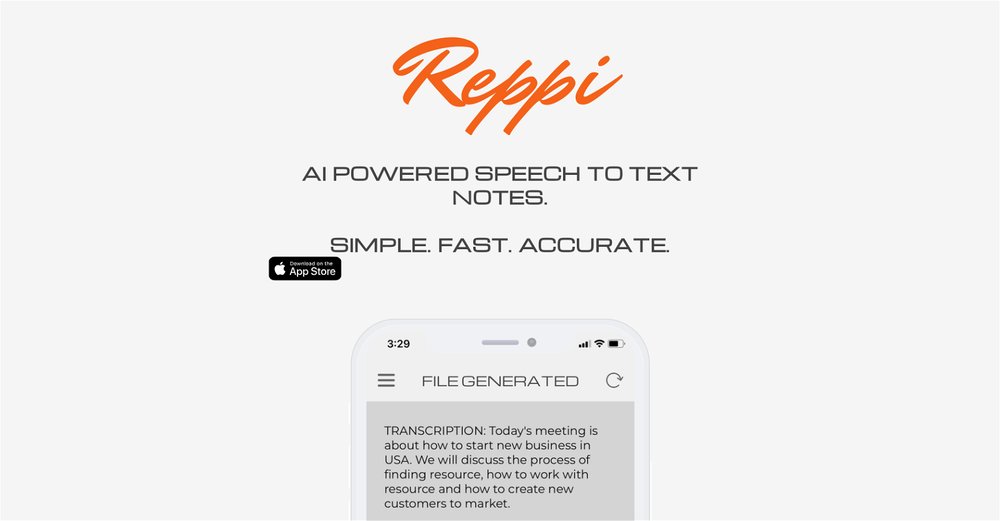 Приложение искусственного интеллекта Reppi