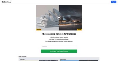 Приложение искусственного интеллекта ReRender AI