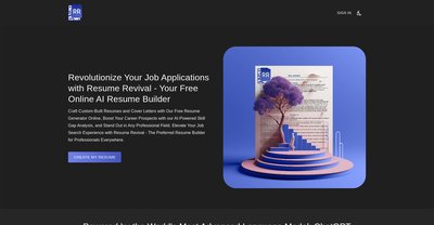 Приложение искусственного интеллекта Resume revival