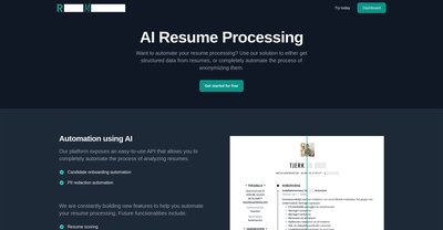 Приложение искусственного интеллекта ResuMetrics