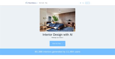 Приложение искусственного интеллекта RoomDeco