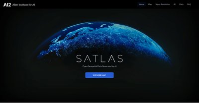 Приложение искусственного интеллекта Satlas