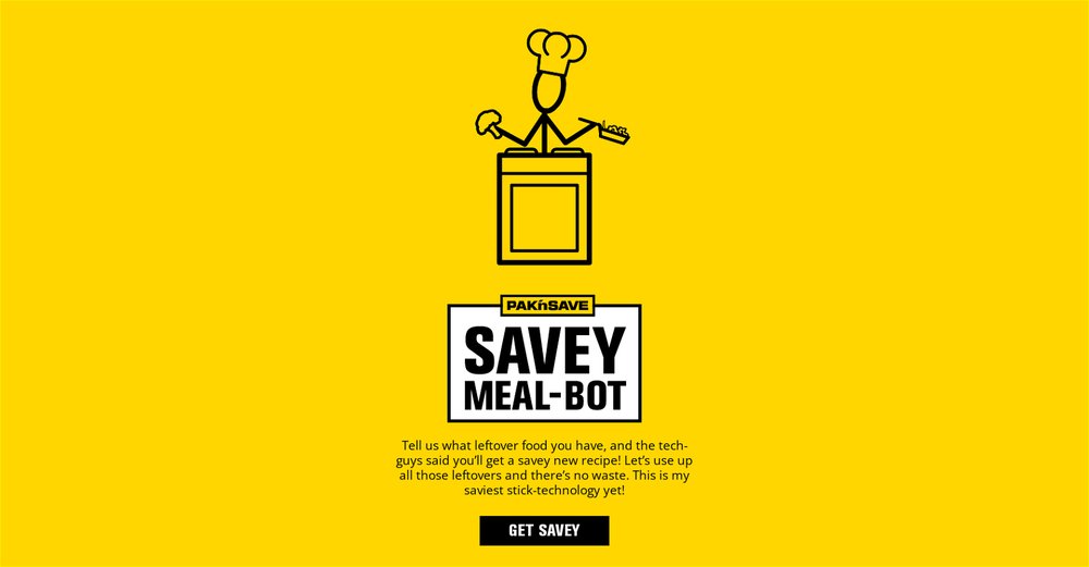 Приложение искусственного интеллекта Savey Meal-Bot