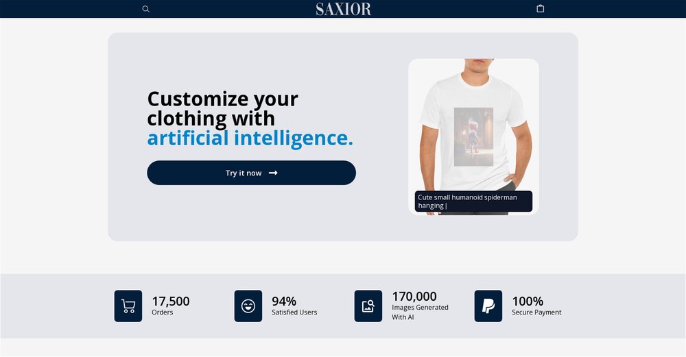 Приложение искусственного интеллекта Saxior