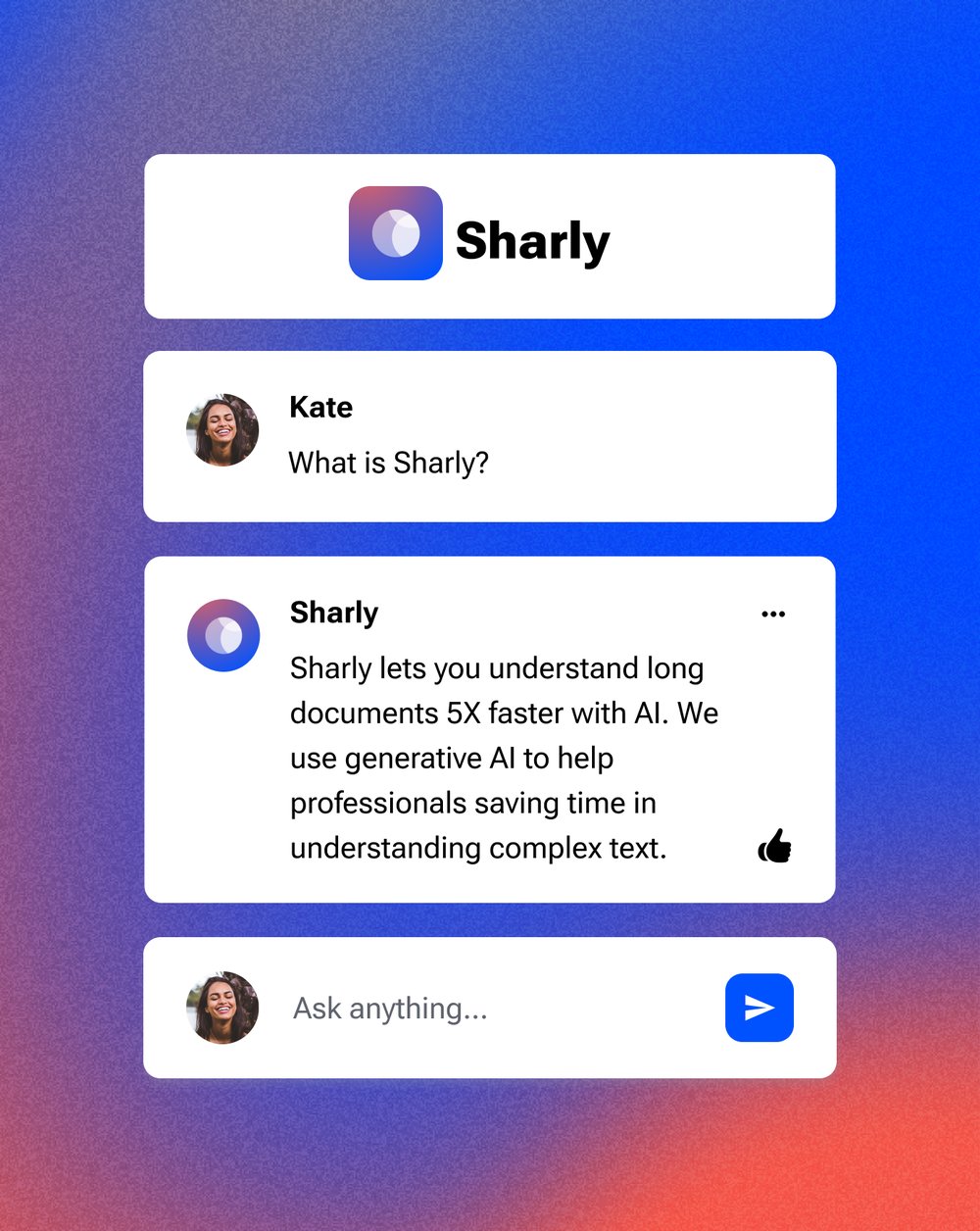 Sharly AI - инструмент для упрощения текстовых документов