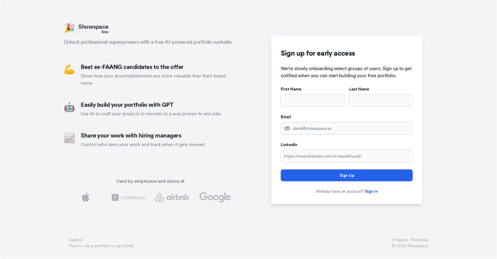 Приложение искусственного интеллекта Showspace