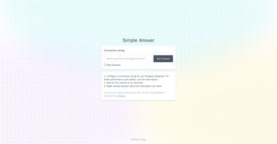 Приложение искусственного интеллекта Simple Answer