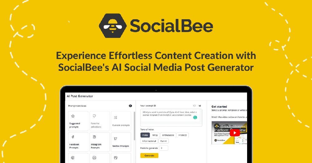SocialBee - платформа для генерации контента в социальных сетях