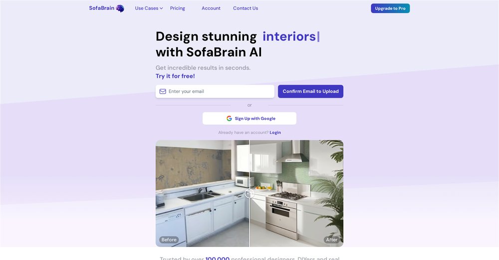 Приложение искусственного интеллекта SofaBrain