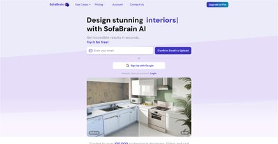 Приложение искусственного интеллекта SofaBrain