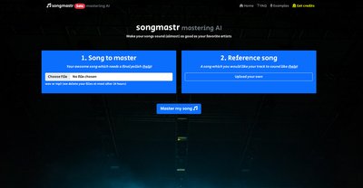 Приложение искусственного интеллекта Songmastr