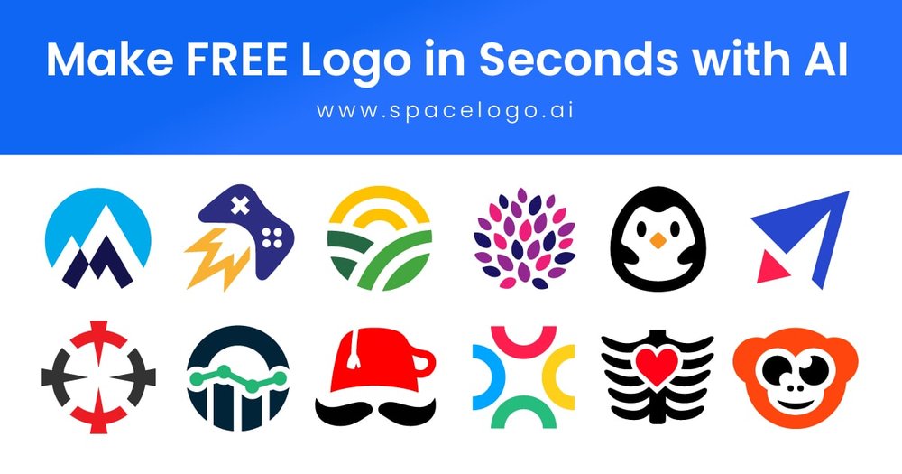 spacelogo - быстро и легко создает профессиональные логотипы