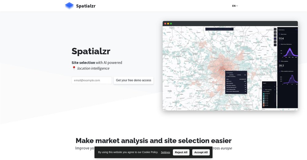 Приложение искусственного интеллекта Spatialzr